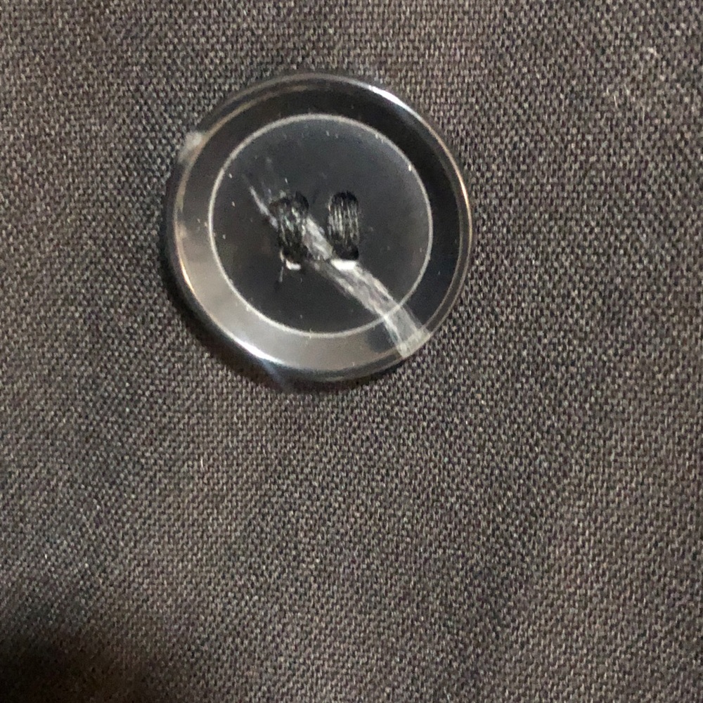 Black Tailored Double-Breasted Structured Suit Bl… - image 8